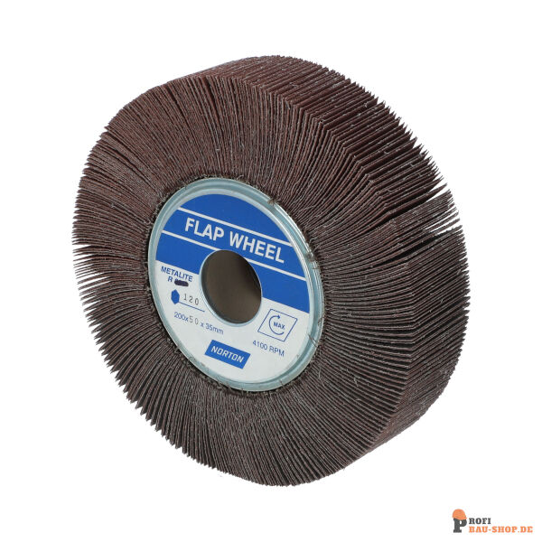nortonschleifmittel/NORTON_schleifmittel_66261140614 Flange Flap Wheels Norton-BDX-200x50x35_120_181085